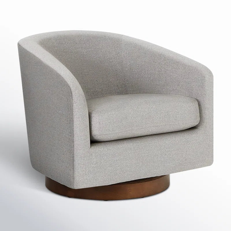 Italyan Boucle Swivel Chair