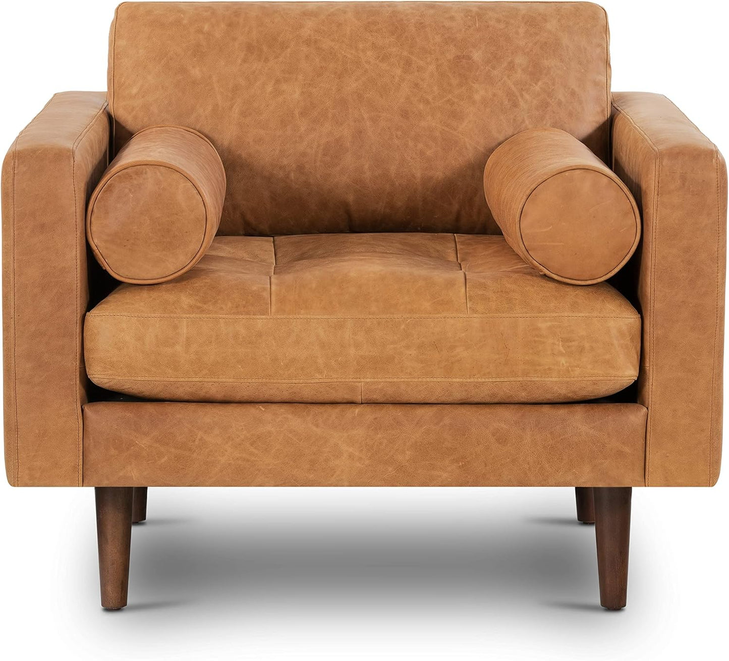 POLY & BARK Italian Leather Sofa