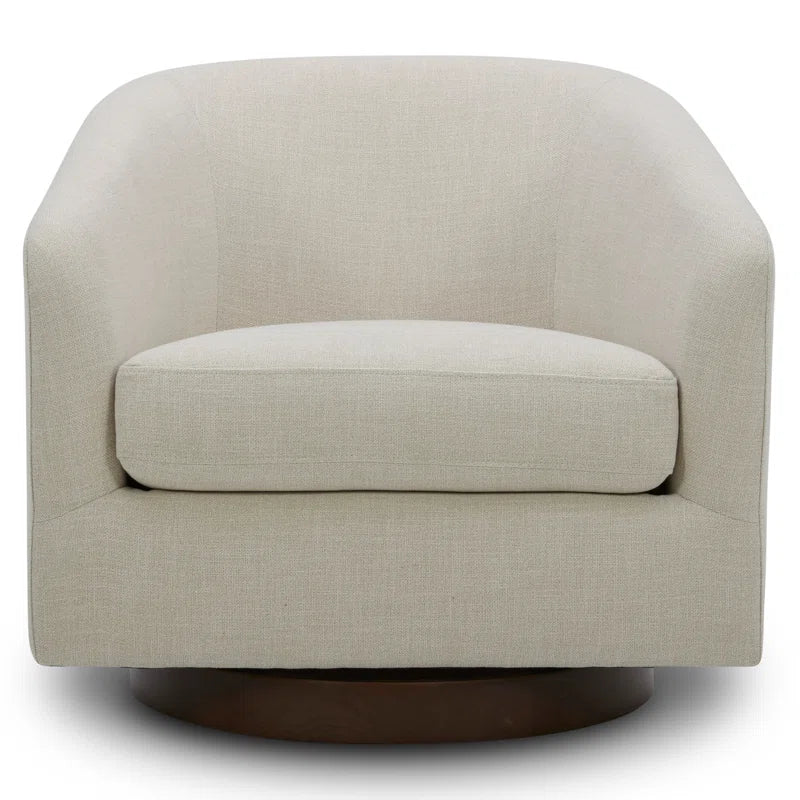 Italyan Boucle Swivel Chair