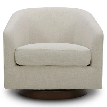 Italyan Boucle Swivel Chair