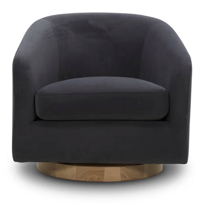 Italyan Boucle Swivel Chair