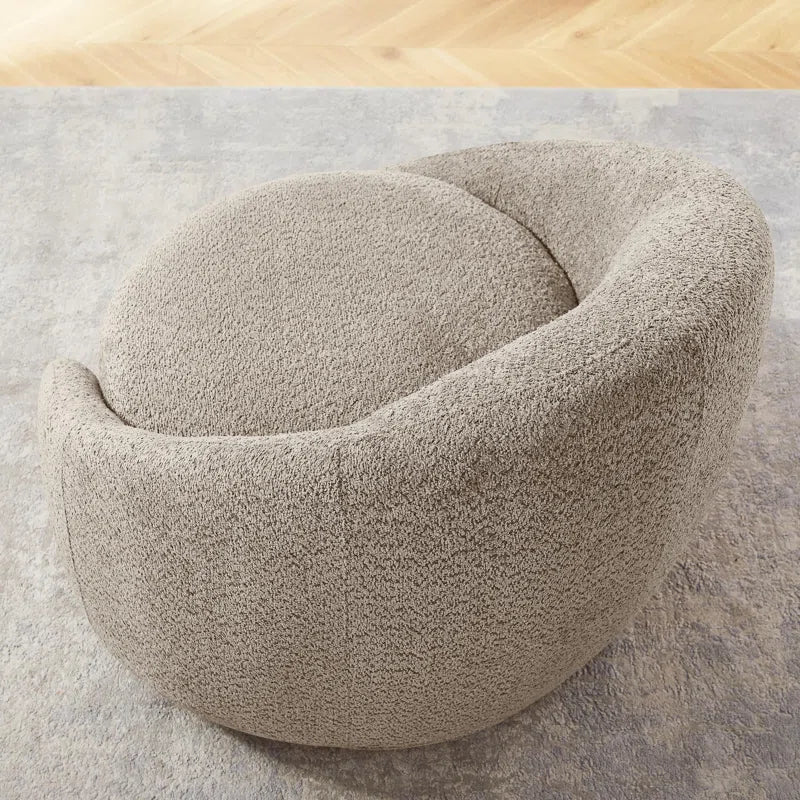 Blaklee Upholstered Swivel Barrel Chair