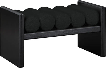 Reeves Boucle Wood Bench