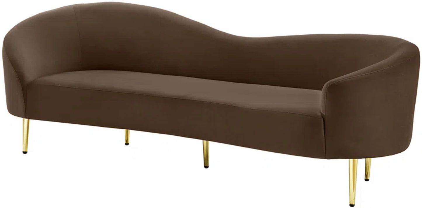  Crown Jewel Velvet Sofa