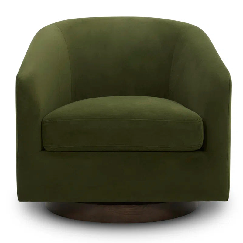 Italyan Boucle Swivel Chair