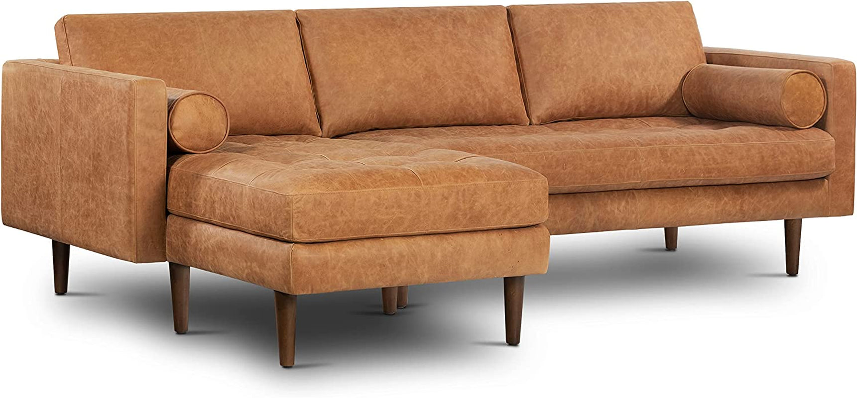 POLY & BARK Italian Leather Sofa