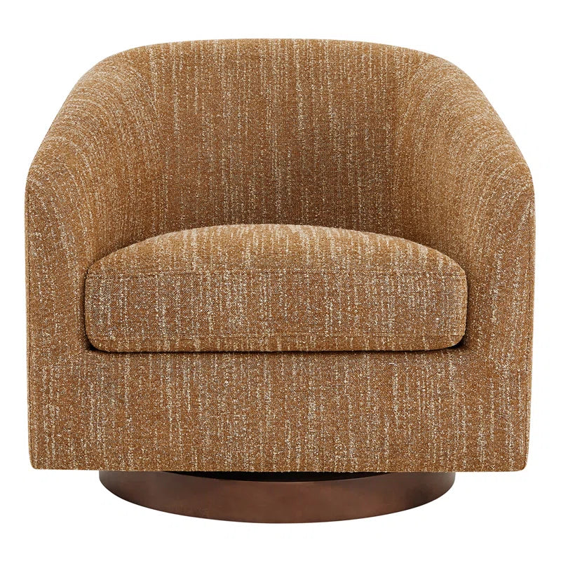 Italyan Boucle Swivel Chair