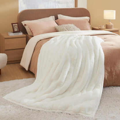 Faux Fur Fluffy Blanket