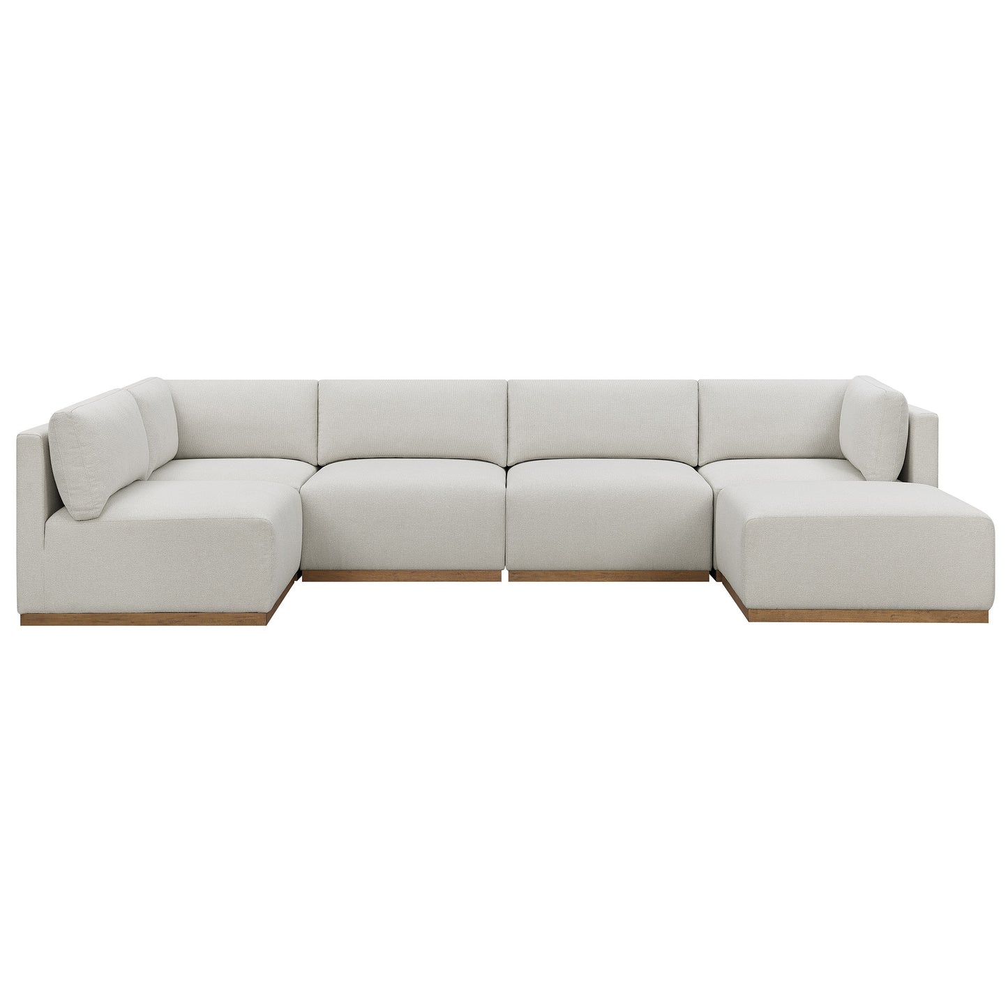 Murphy Fabric Modular Sectional with Ottoman