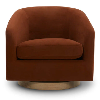 Italyan Boucle Swivel Chair