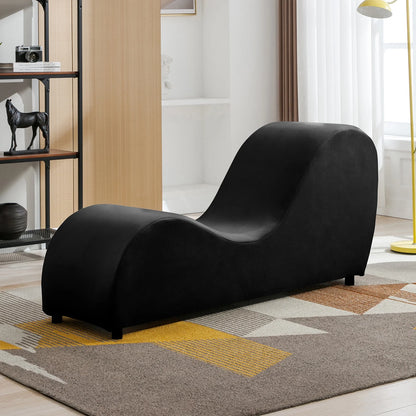 Yoga Velvet Curve Chair