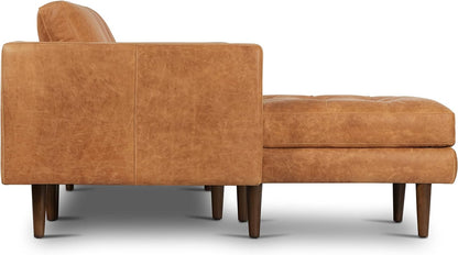 POLY & BARK Italian Leather Sofa