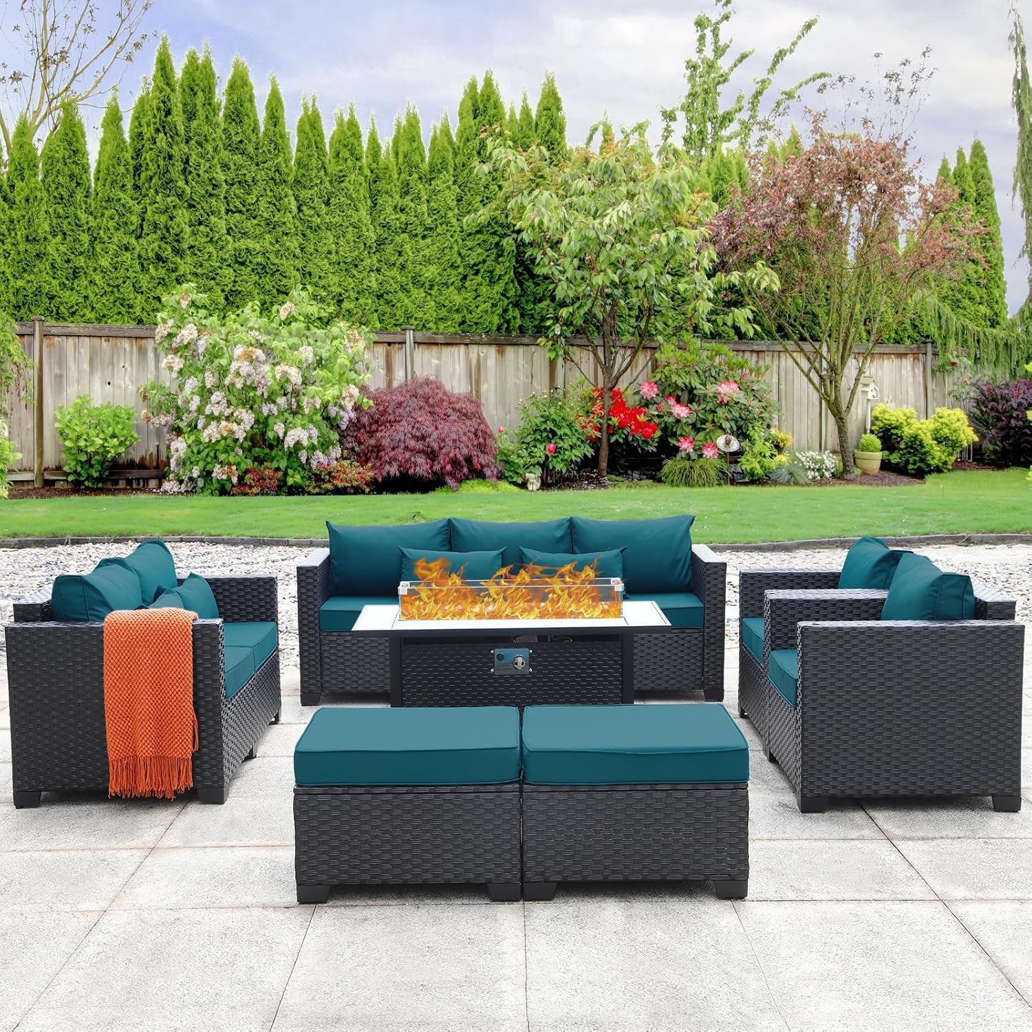 Boucle Patio 7 Pieces Set