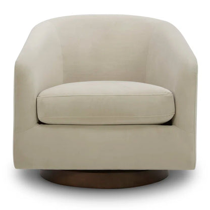 Italyan Boucle Swivel Chair