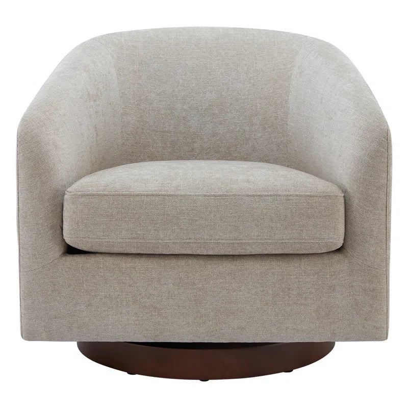 Italyan Boucle Swivel Chair