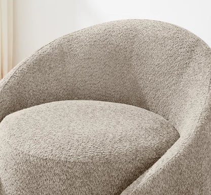 Blaklee Upholstered Swivel Barrel Chair