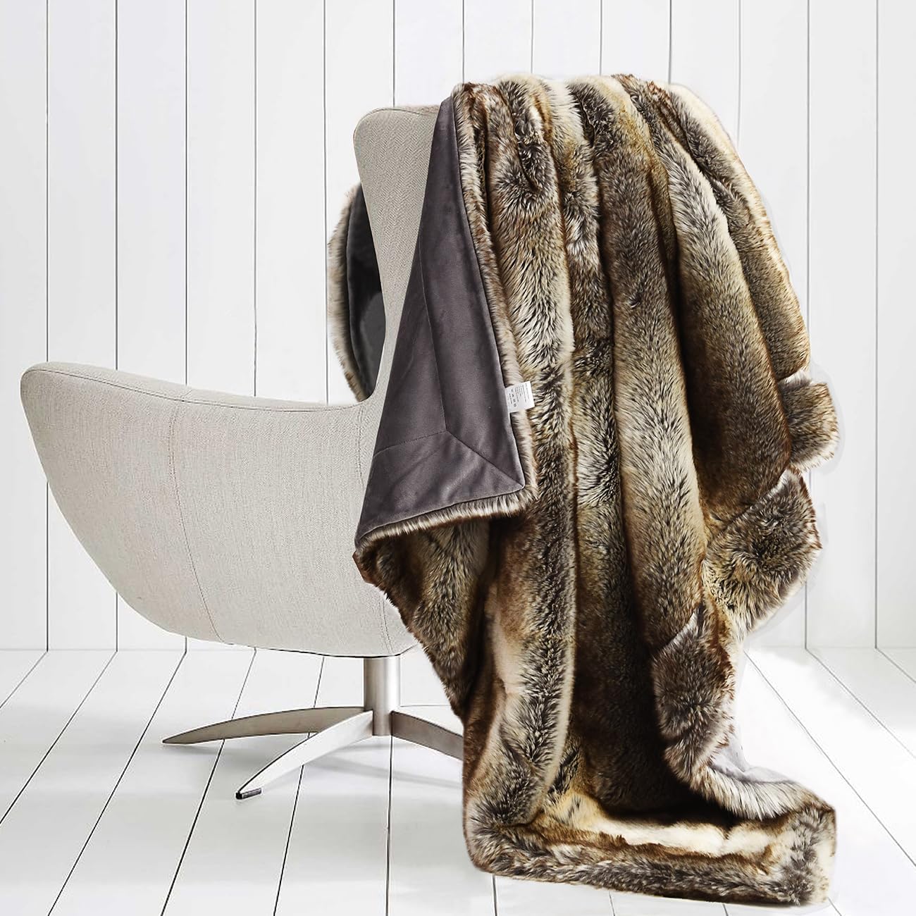 Luxury Plush Faux Fur Blanket