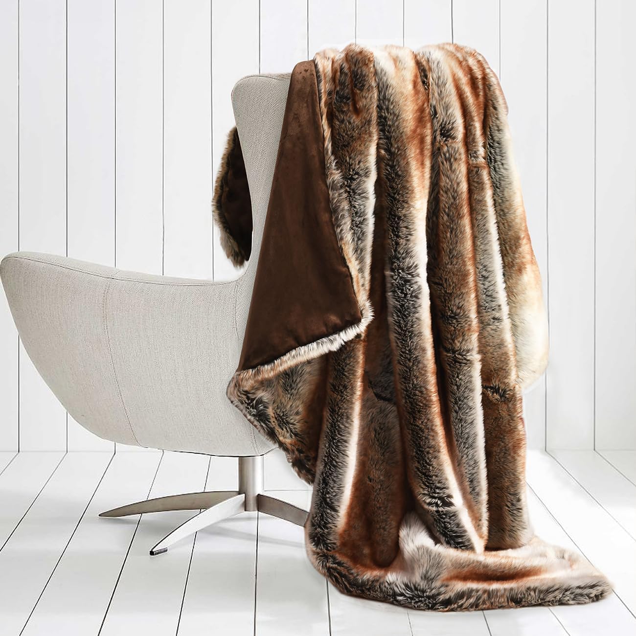 Luxury Plush Faux Fur Blanket