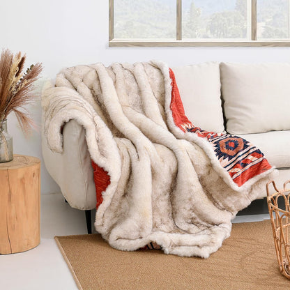 Luxury Plush Faux Fur Blanket