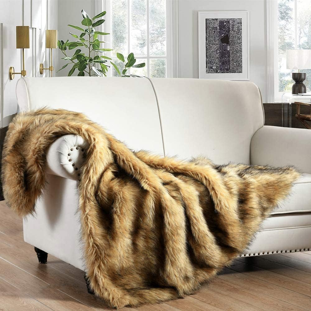 Luxury Plush Faux Fur Blanket