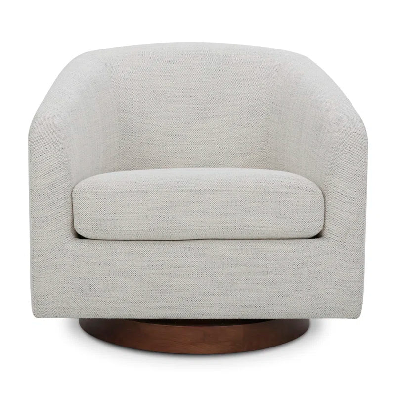 Italyan Boucle Swivel Chair