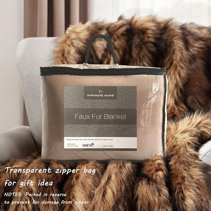 Luxury Plush Faux Fur Blanket