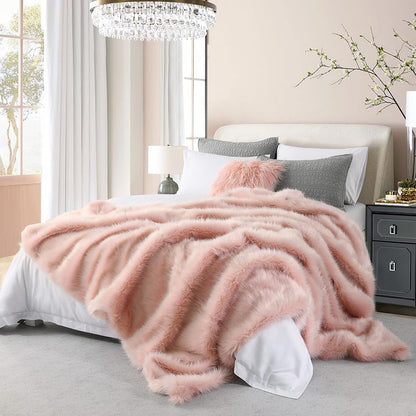 Luxury Plush Faux Fur Blanket