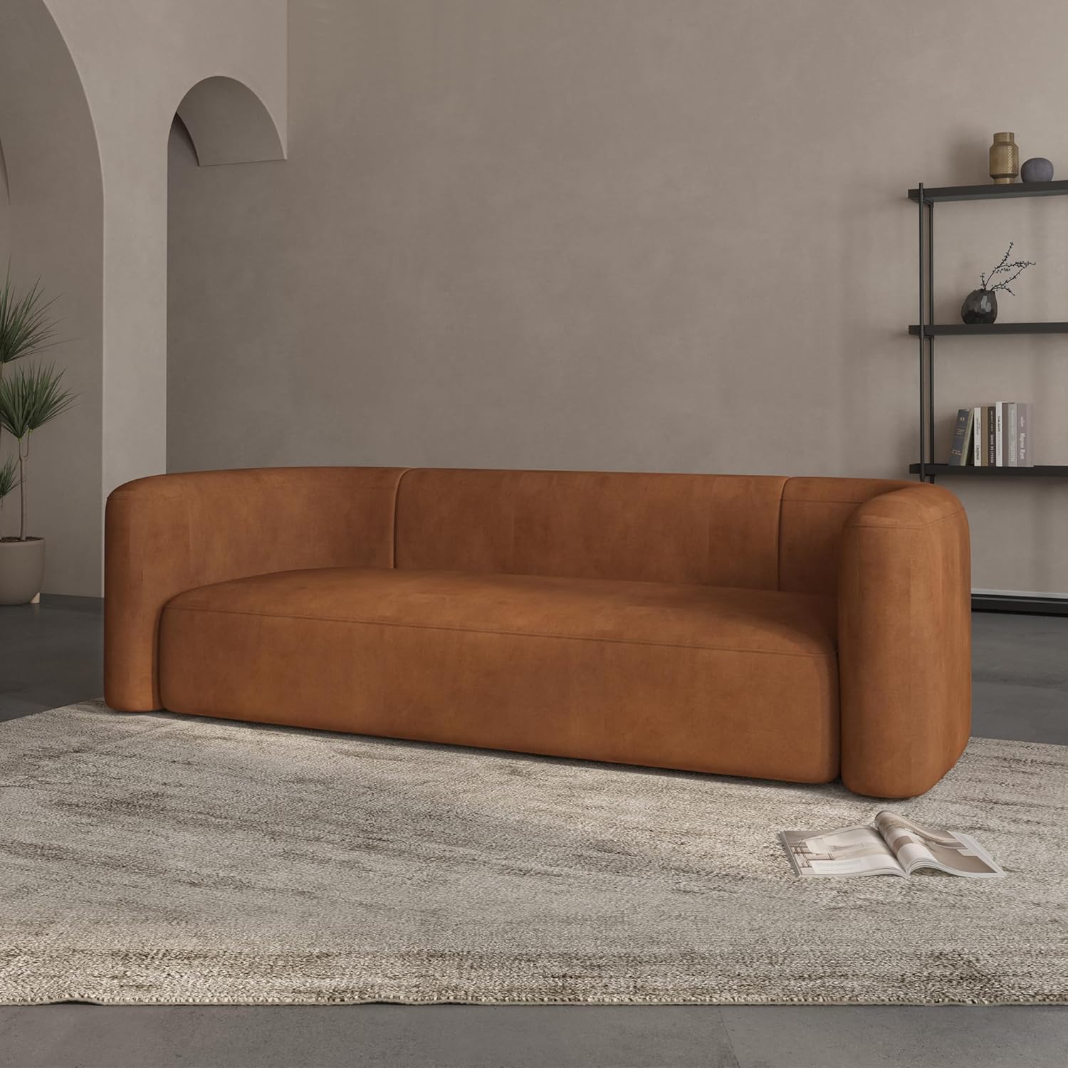 Italian Velvet Sofa