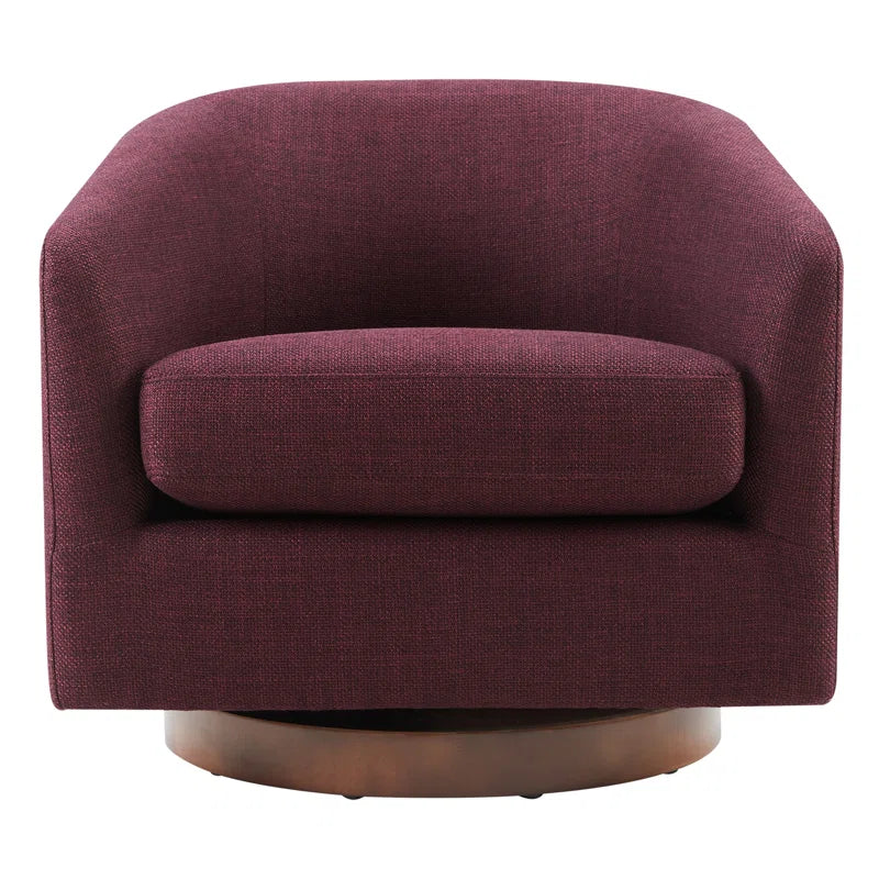 Italyan Boucle Swivel Chair