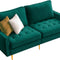 Emerald Velvet Sofa