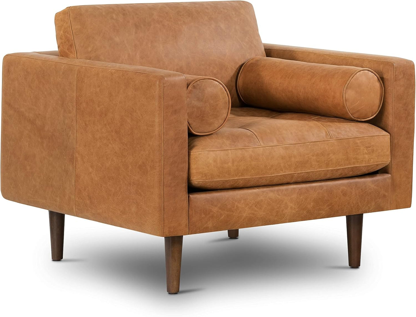 POLY & BARK Italian Leather Sofa