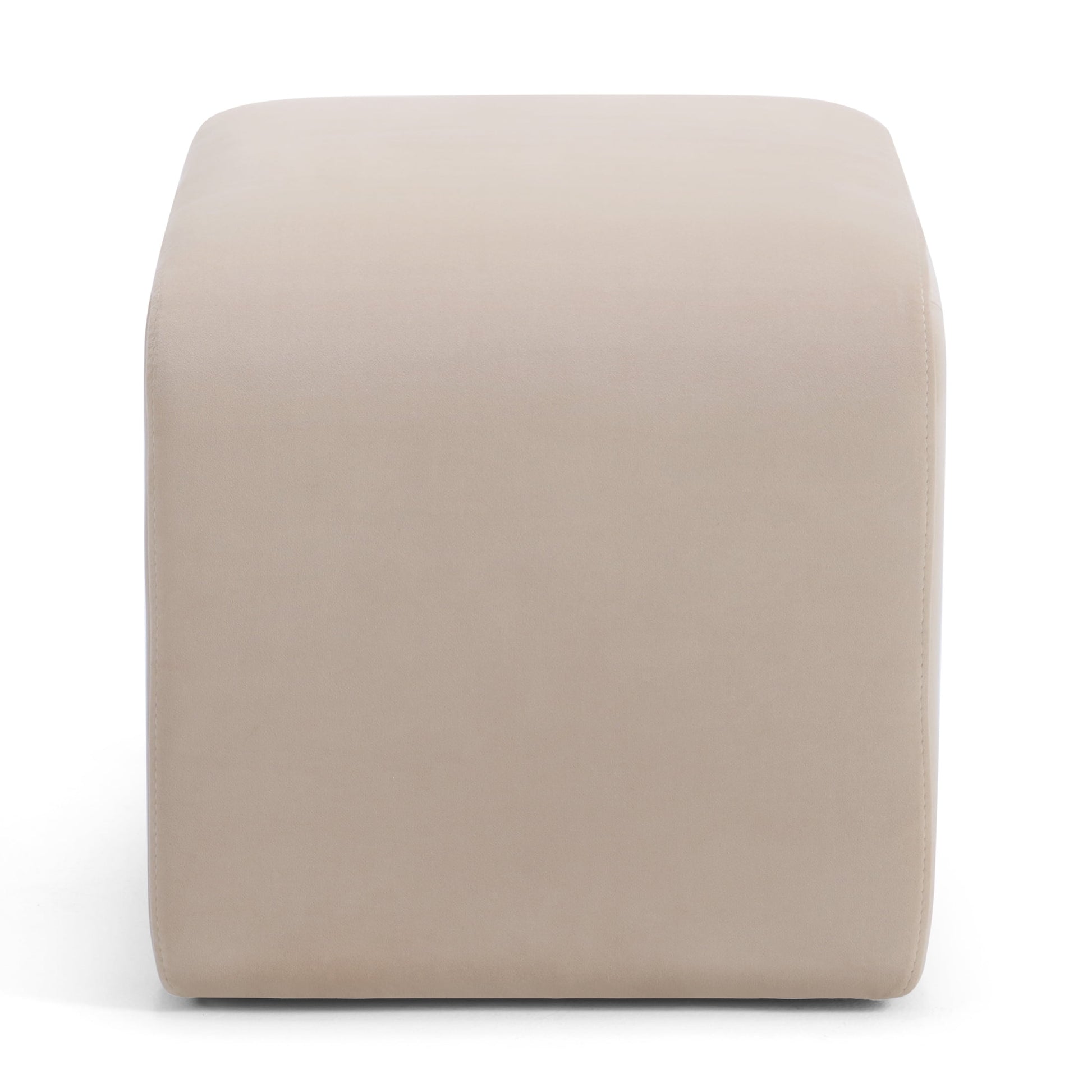  Juliet Velvet Waterfall Ottoman