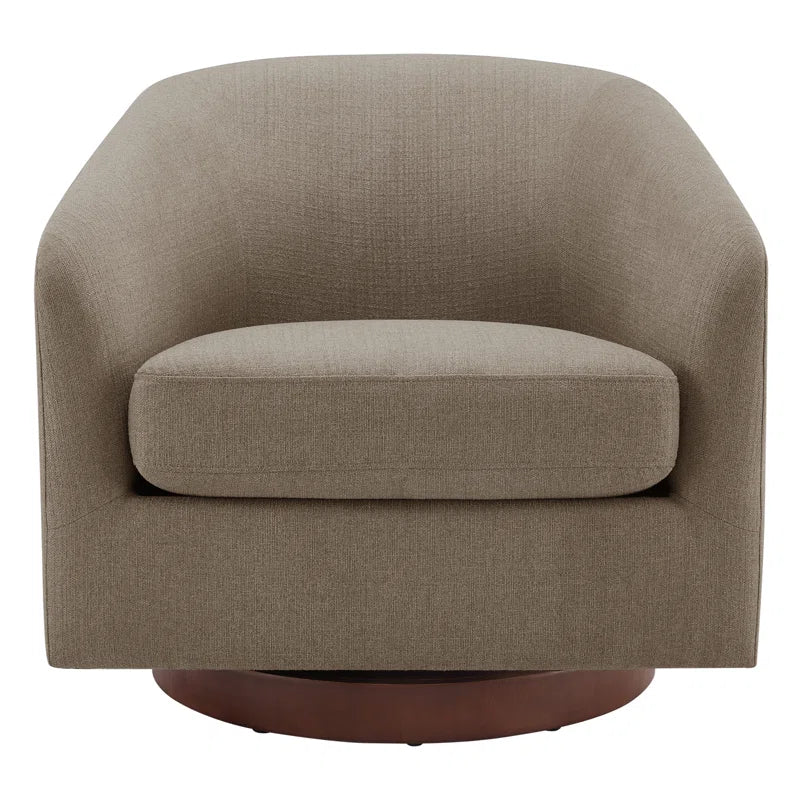 Italyan Boucle Swivel Chair