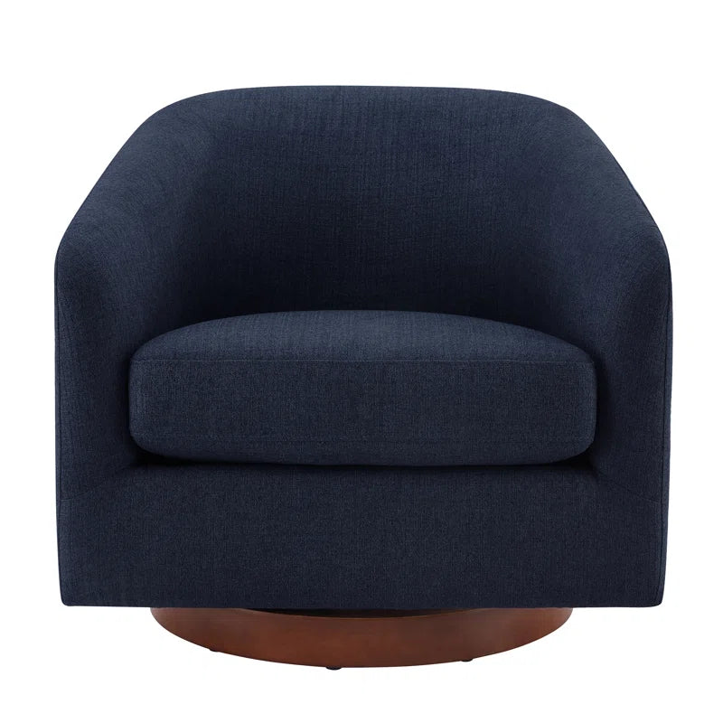 Italyan Boucle Swivel Chair