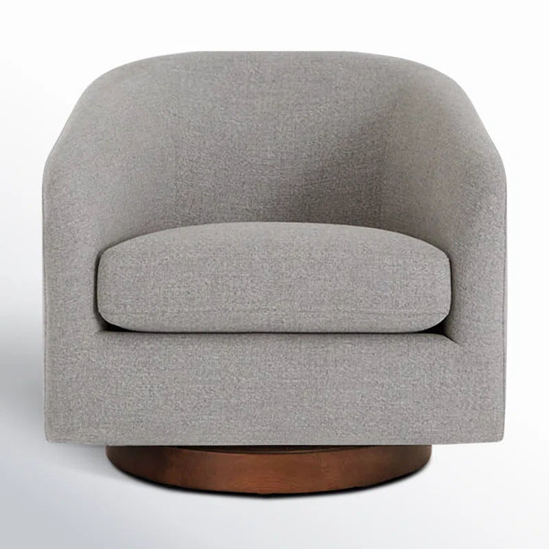 Italyan Boucle Swivel Chair