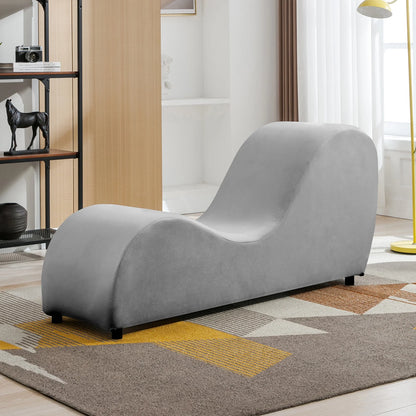 Yoga Velvet Curve Chair