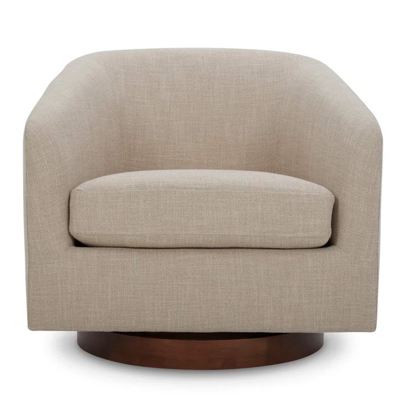 Italyan Boucle Swivel Chair