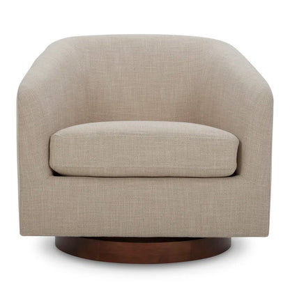 Italyan Boucle Swivel Chair