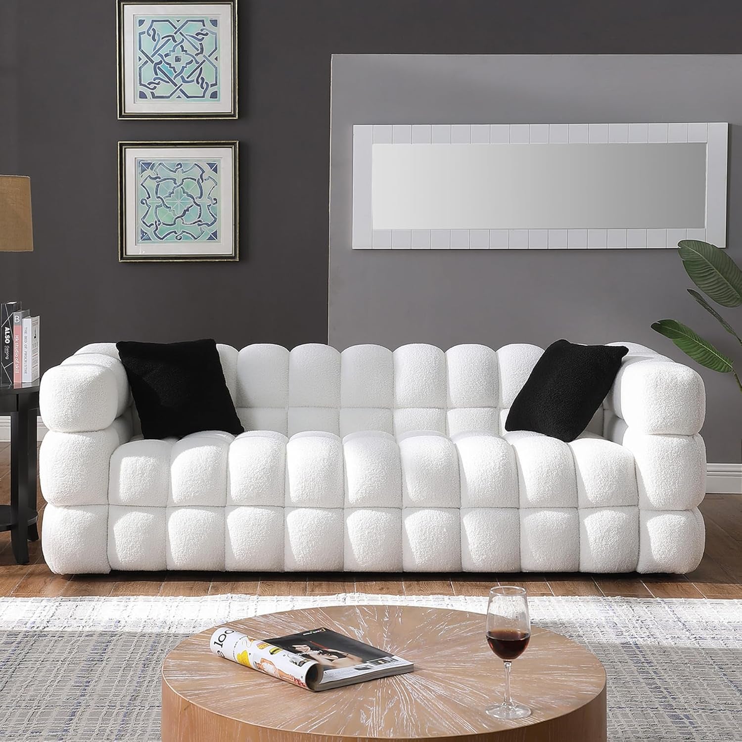 Cuban Boucle Sofa