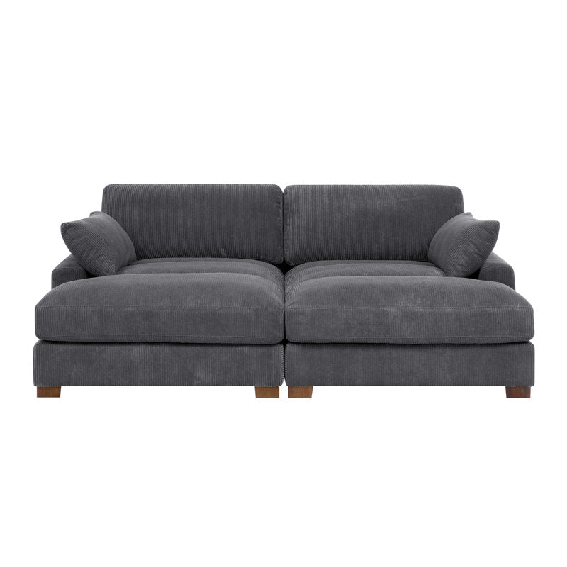 Mordecai Corduroy Sleeper Sofa