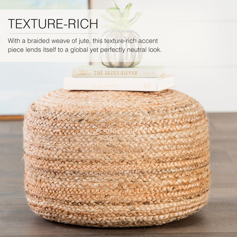 Scandinavian Pouf Ottoman