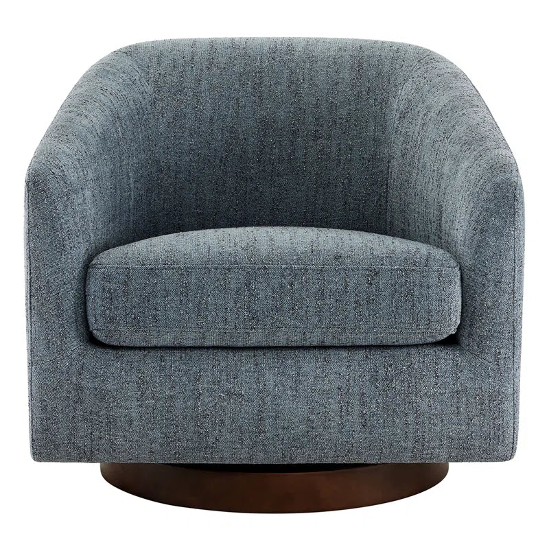 Italyan Boucle Swivel Chair